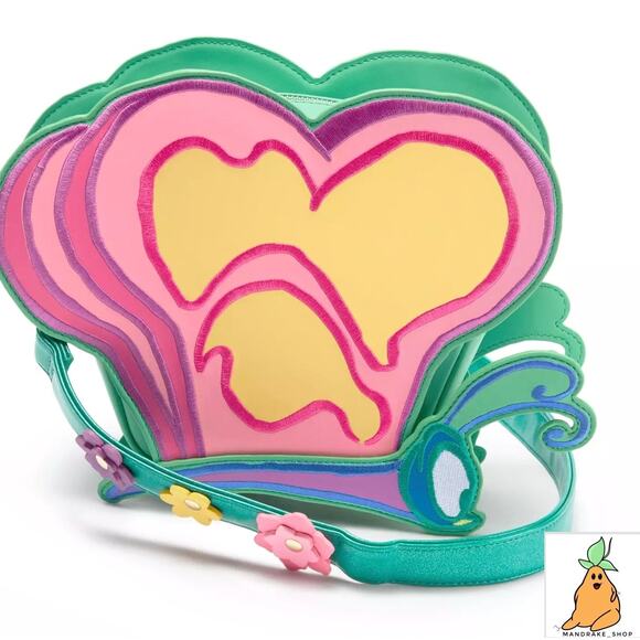 Loungefly Handbags - Loungefly Alice Wonderland Butterfly Crossbody Epcot Flower Garden Fest 2026